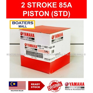 YAMAHA OUTBOARD 688-11631-03-94 PISTON (STD) 2 STROKE 85A 100% ORIGINAL 3